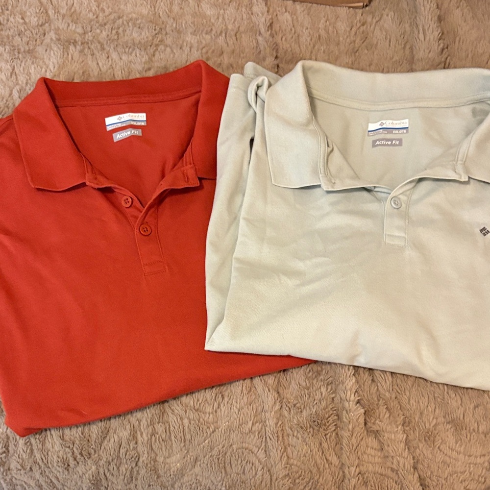 Columbia Men's Polo Shirts - Bundle!